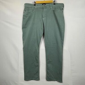 Paige Men Straight Leg Federal Pants Sz 40x30 VTG Rain Water Stretch Casual Pant